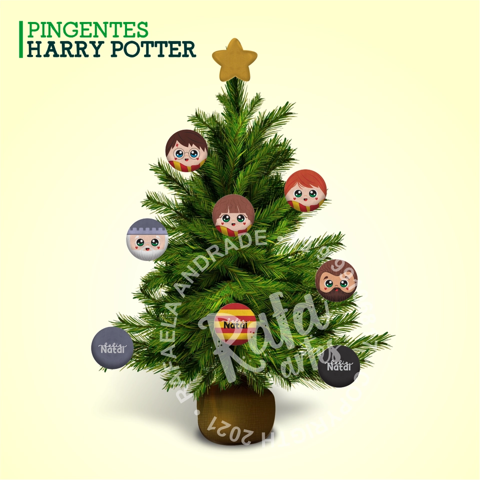 Natal - Pingente Harry Potter - imagem 2