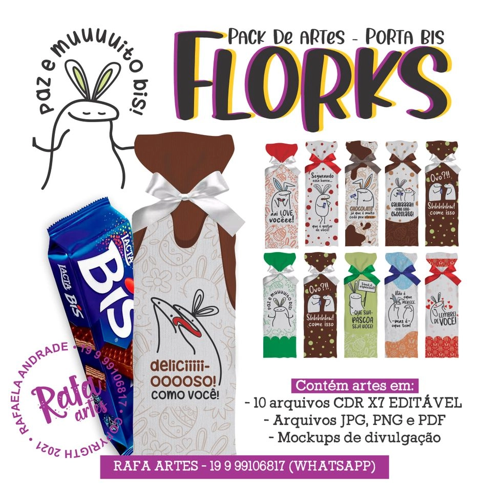 Páscoa - Porta bis Florks - 2