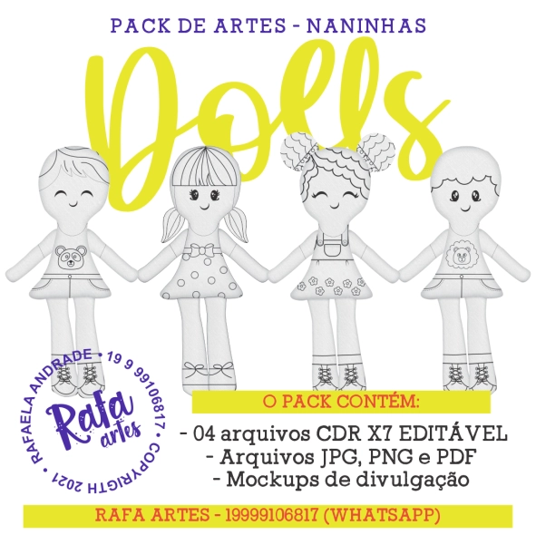PINTE E LAVE - Dolls - 4