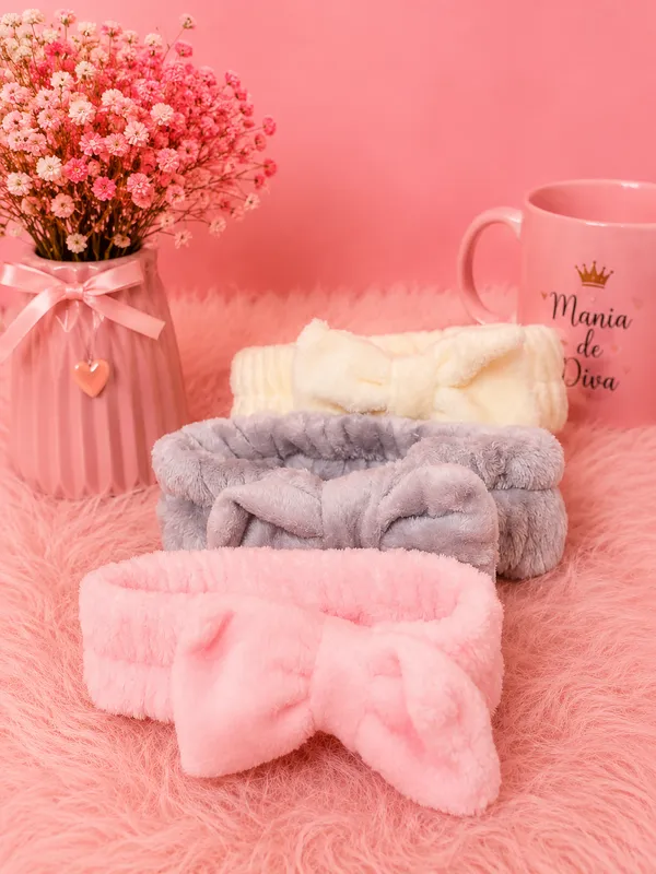 Faixa de Skincare com Laço