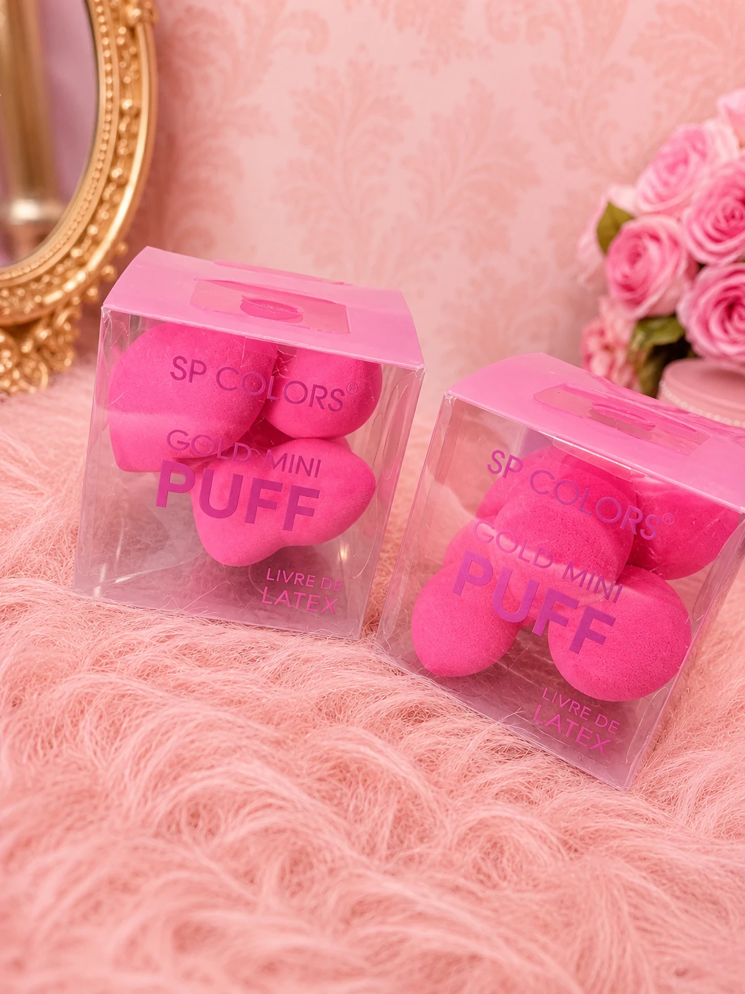 Gold Mini Puff da SP Colors - 1