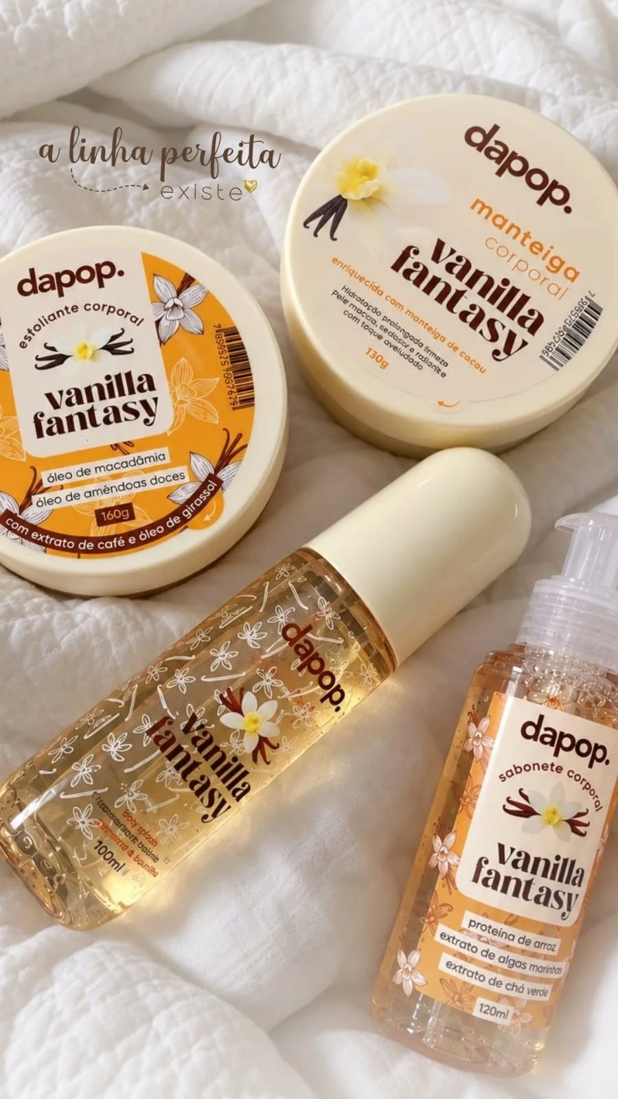 Linha Vanilla Fantasy – Dapop - 1