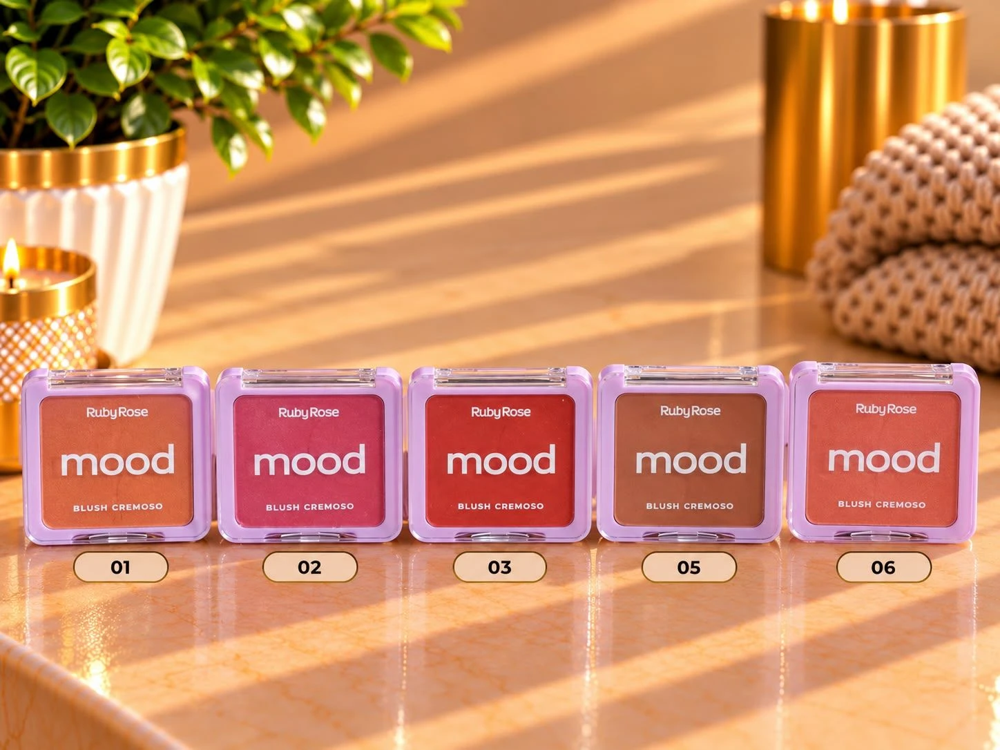 Blush Mood Cremoso Ruby Rose - 1