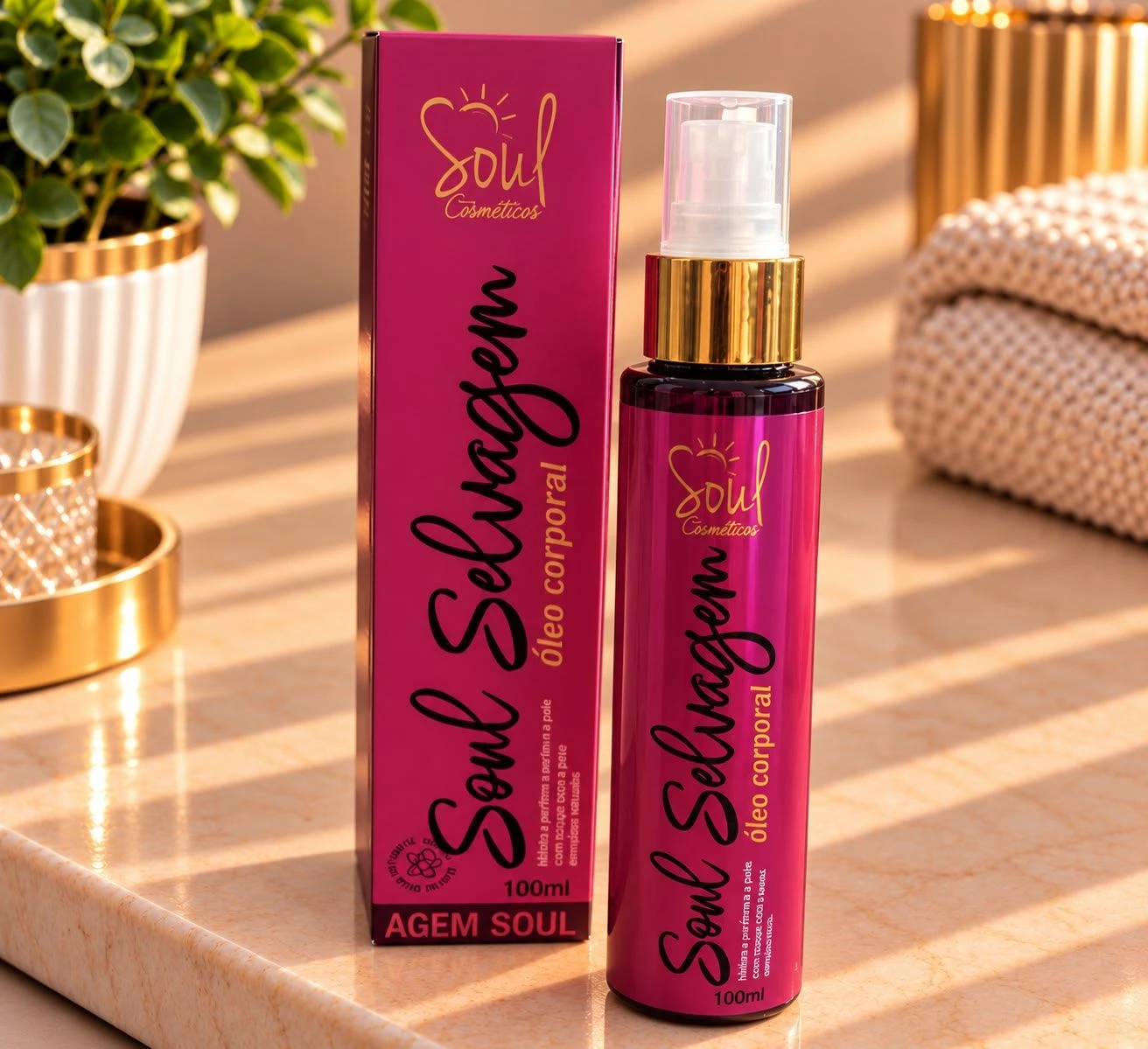 Óleo Corporal Soul Selvagem 100ml - 1