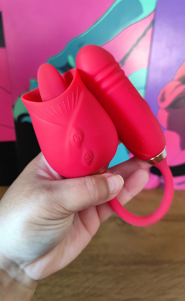 Vibrador Plus - Língua + vai e vem  - imagem 5