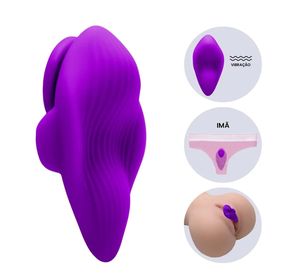 Vibrador de Calcinha - Com Controle - imagem 3