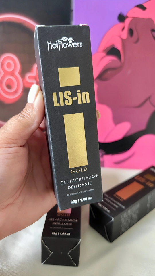Gel Para Anal -  Facilitador Lis-in - imagem 1