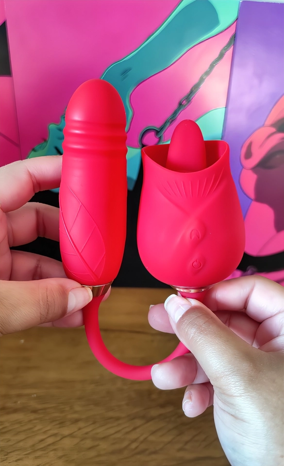 Vibrador Plus - Língua + vai e vem  - imagem 3