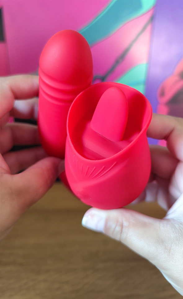 Vibrador Plus - Língua + vai e vem  - imagem 1