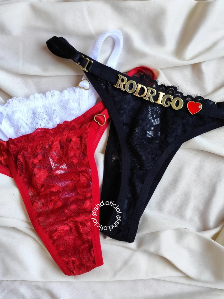 Calcinha Personalizável - Renda - 7