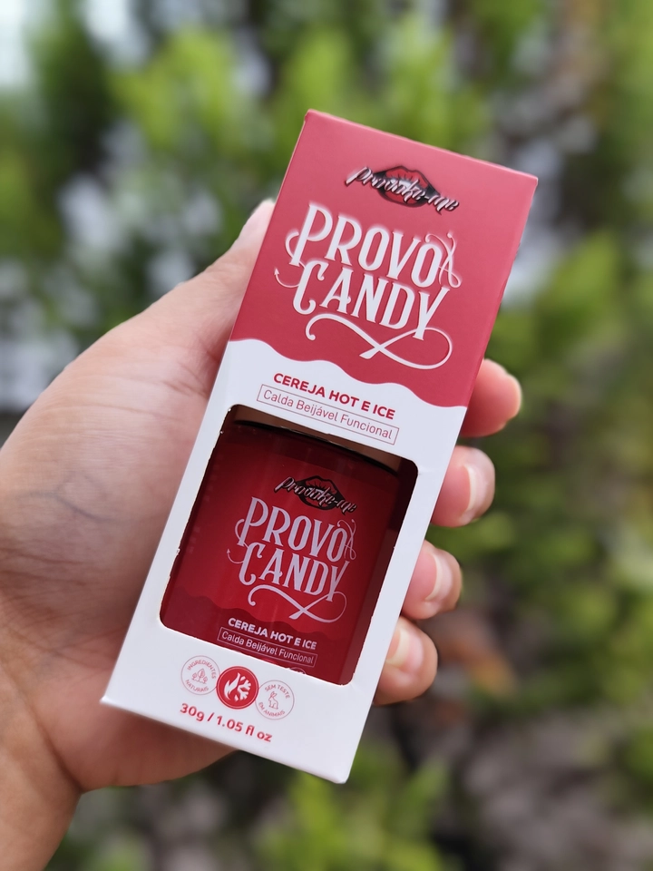 ProvoCandy - Cereja Hot e Ice (calda para sexo oral) - imagem 2