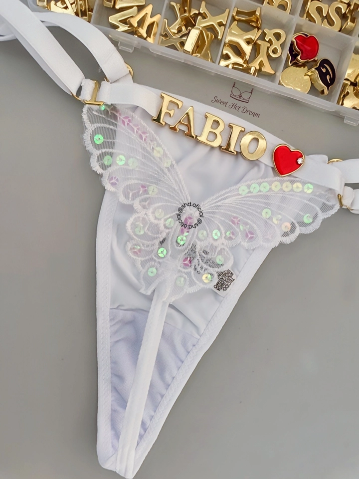 Calcinha Personalizável - Fio Borboleta  - imagem 5