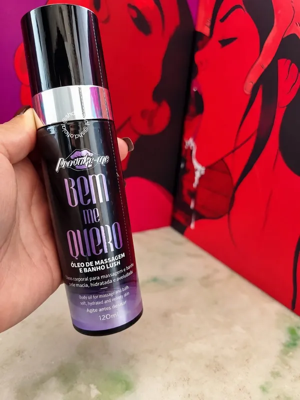 Óleo de massagem e banho Lush - Bem Me Quero