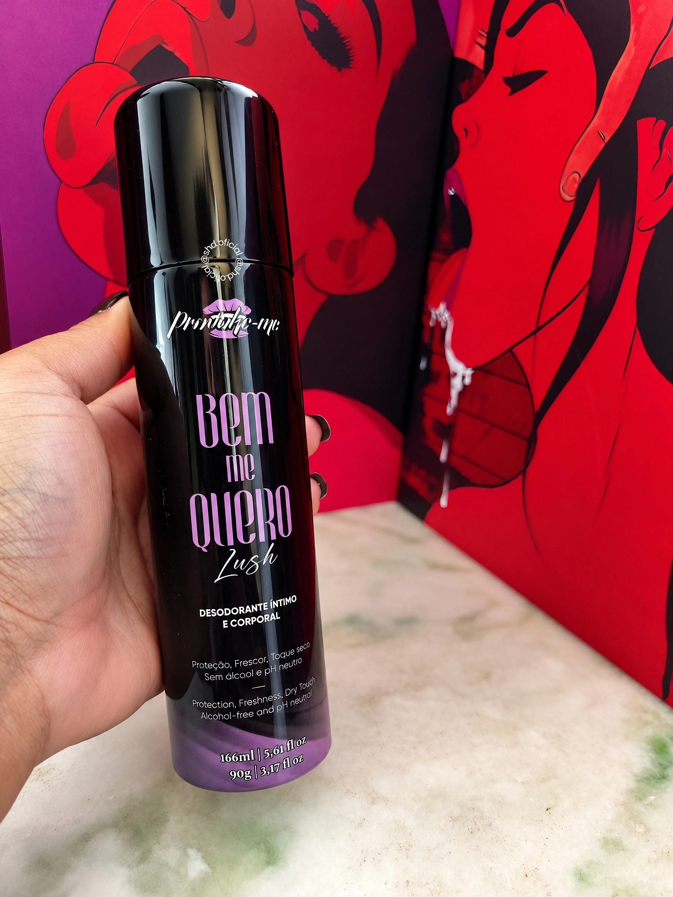 Desodorante Íntimo e Corporal LUSH - Bem Me Quero - 1