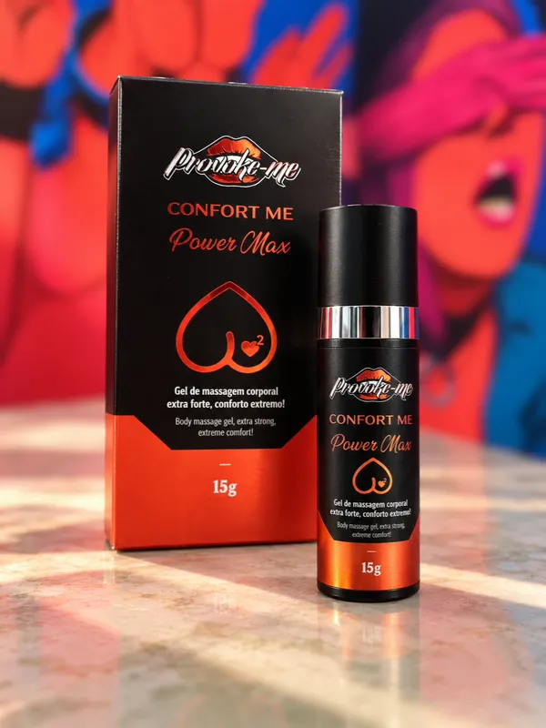Gel Para Anal - Confort Me Power Max - imagem 1