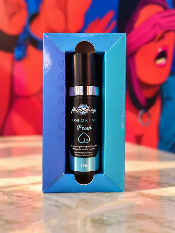 Gel Para Anal - Confort Me Fresh (efeito Ice) ❄️ - imagem 1