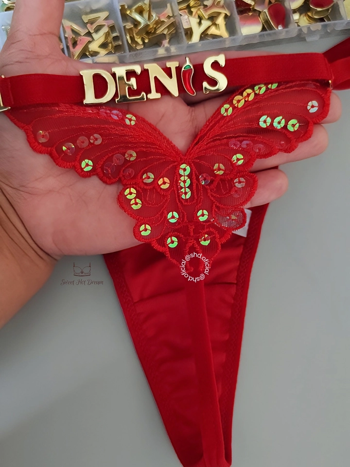 Calcinha Personalizável - Fio Borboleta  - imagem 4