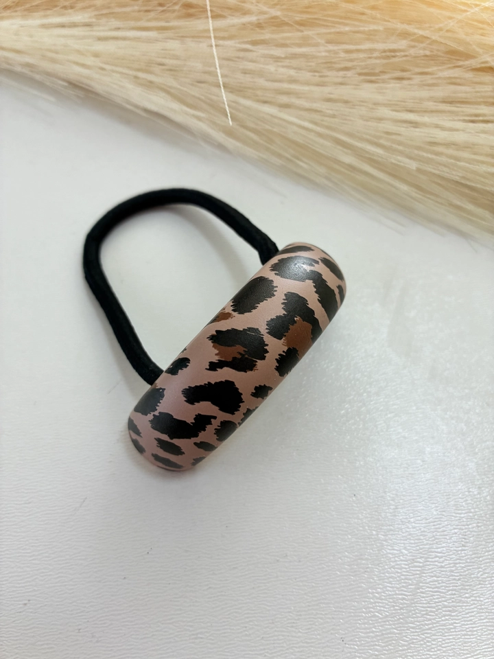 Elástico fivela animal print  - 1
