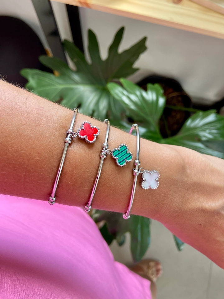 Bracelete trevo 