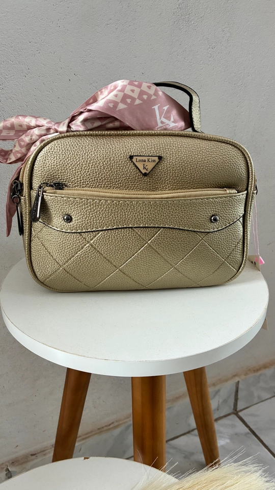 Bolsa média com lenço  - 1