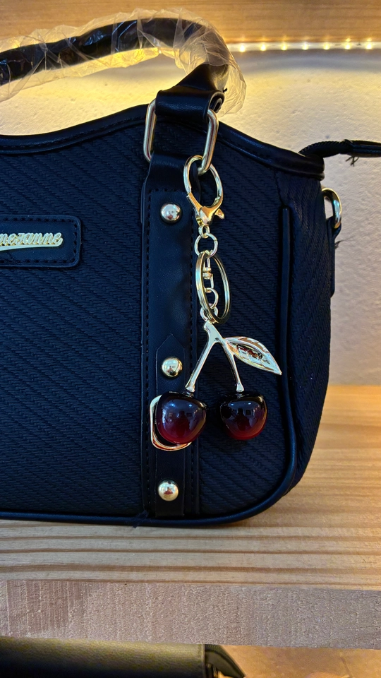 Bolsa cereja - Preto - 3