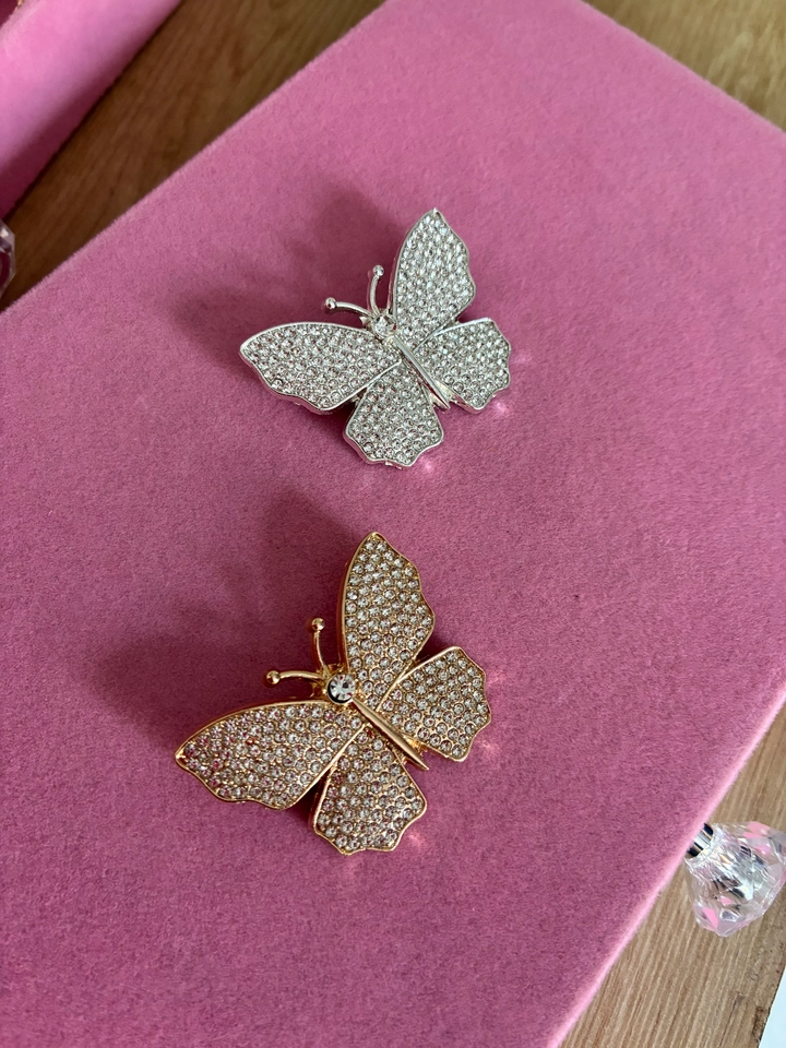 Broche borboleta 