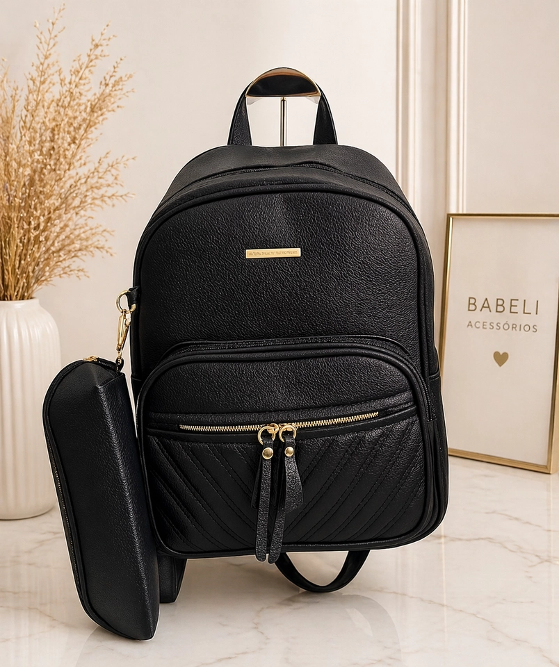 Mochila + estojo  