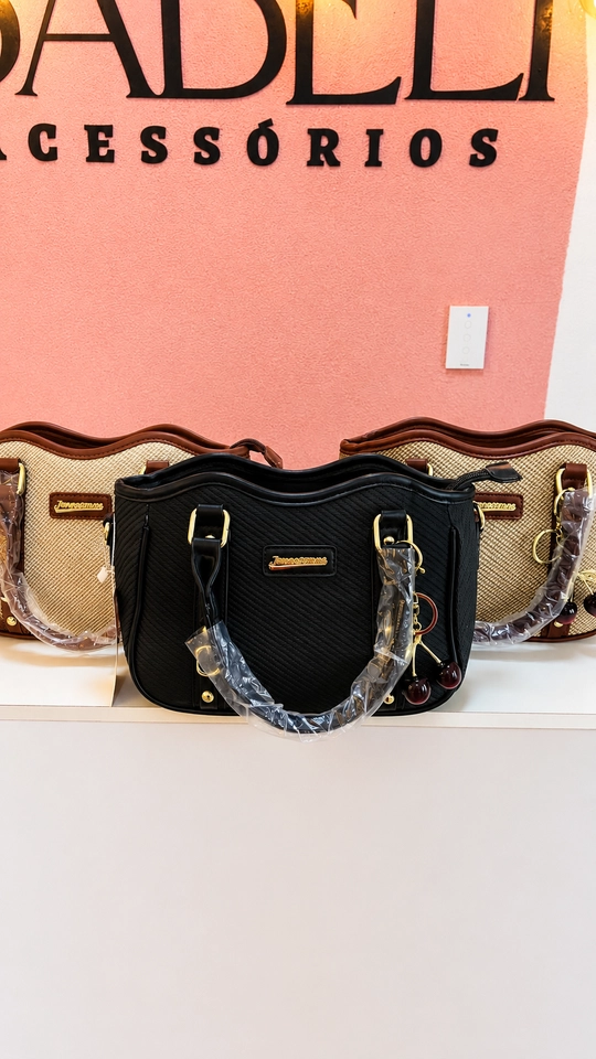 Bolsa cereja - Preto