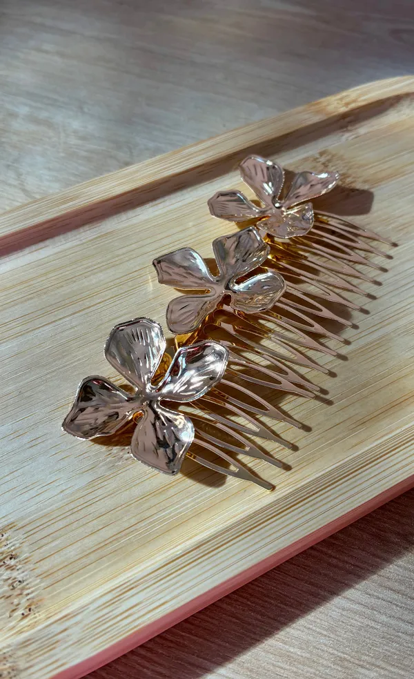 Presilha Pente de flor  - imagem 2
