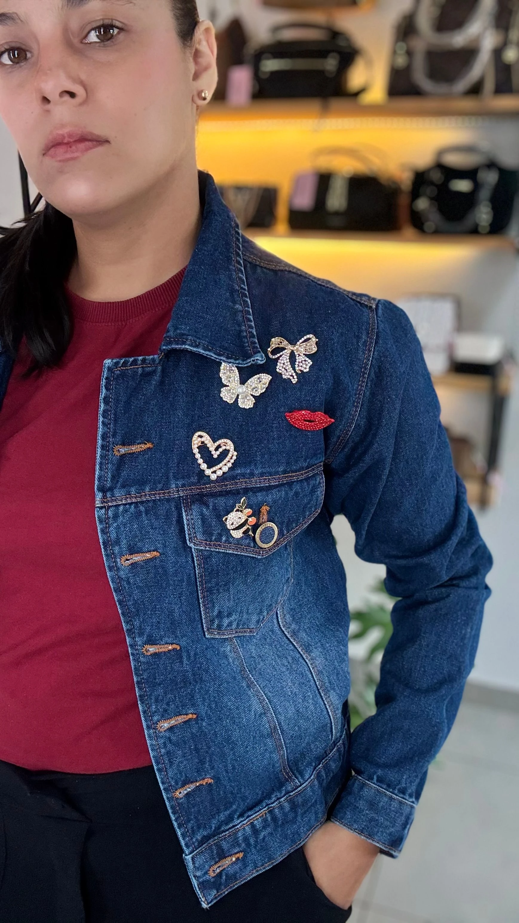 Broche coração  - 2
