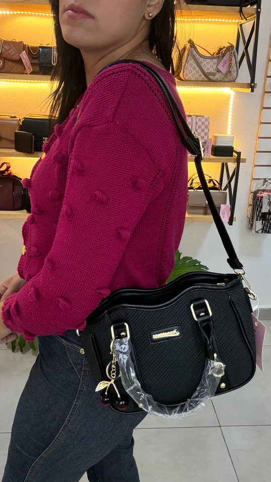 Bolsa cereja - Preto - imagem 2