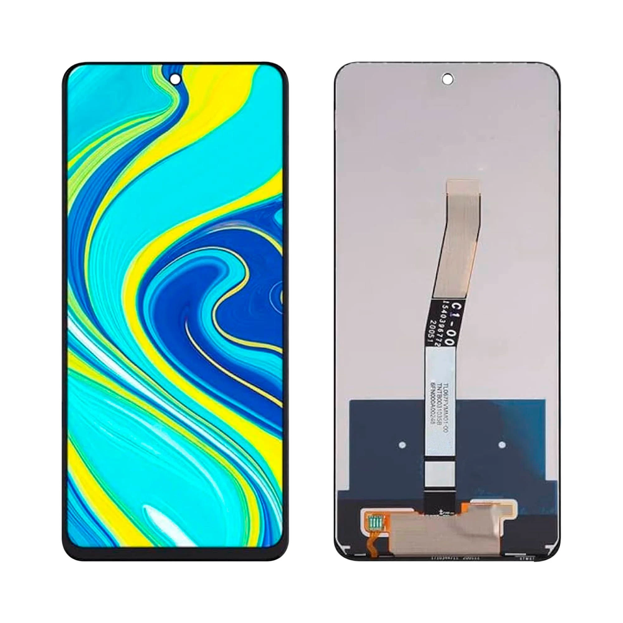 Tela frontal  Redmi Note 9s Note 9 Pro 4G  - 1