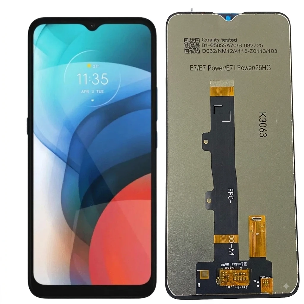 Tela frontal Moto E7 E7 Power diamonds  - 1
