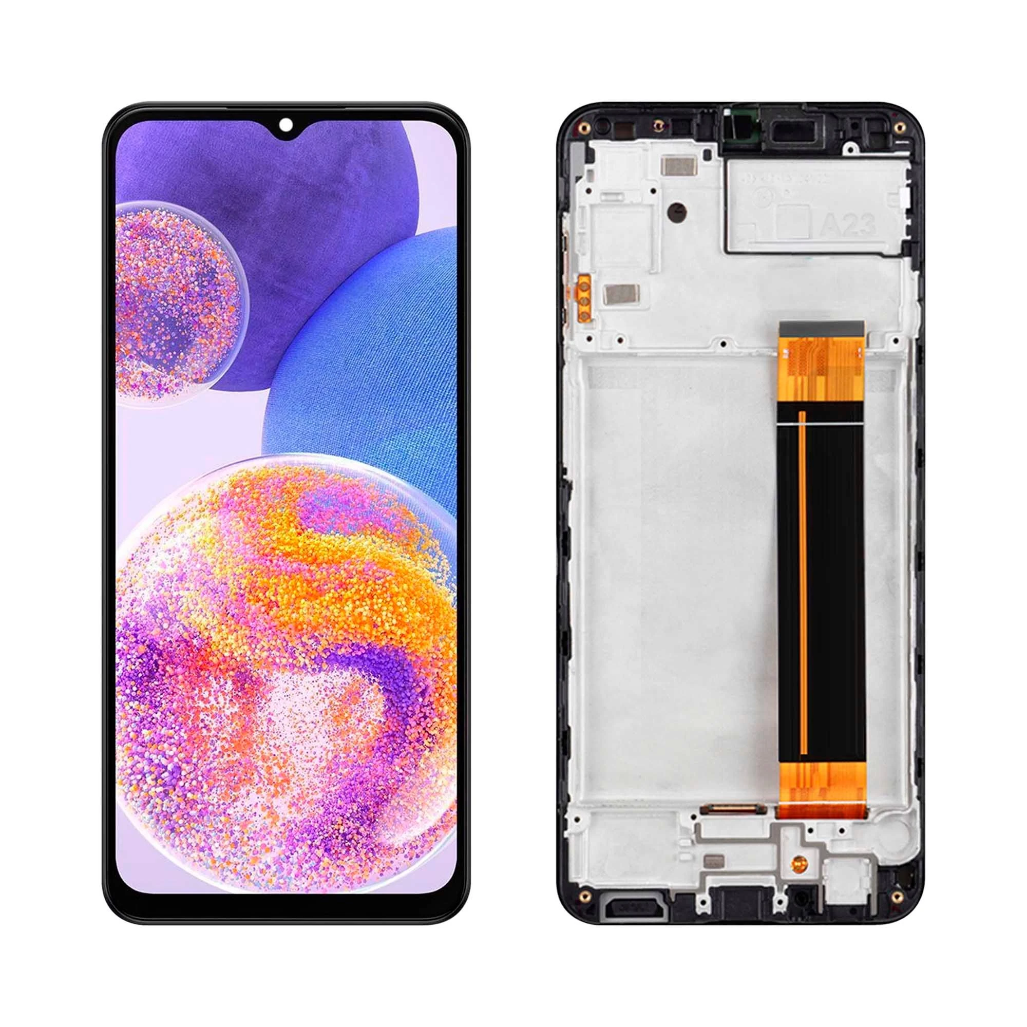 Tela frontal Samsung A23 4G A235 A23 5G A236 Com Aro - 1