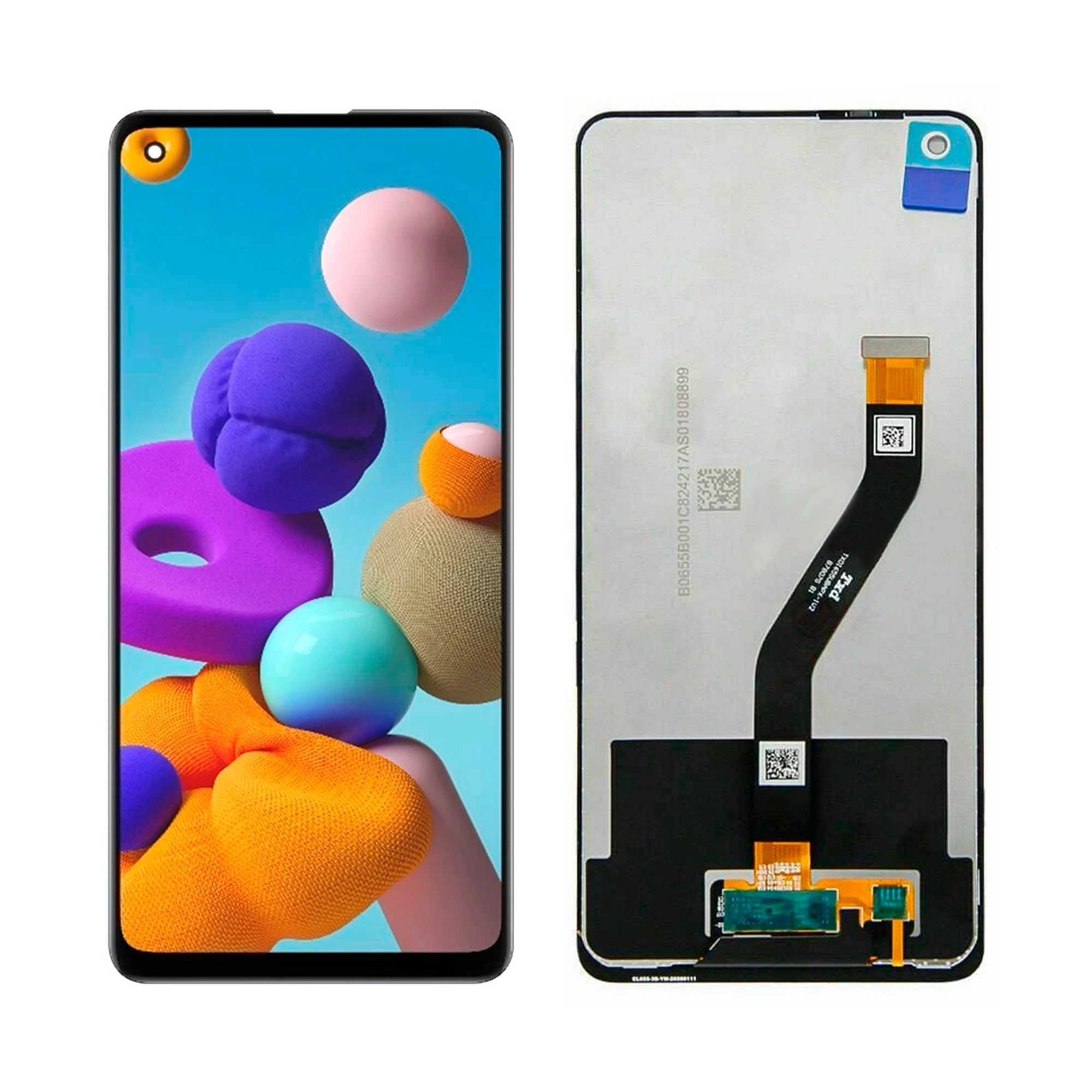 Tela frontal Samsung A21 A215 Sem Aro - 1