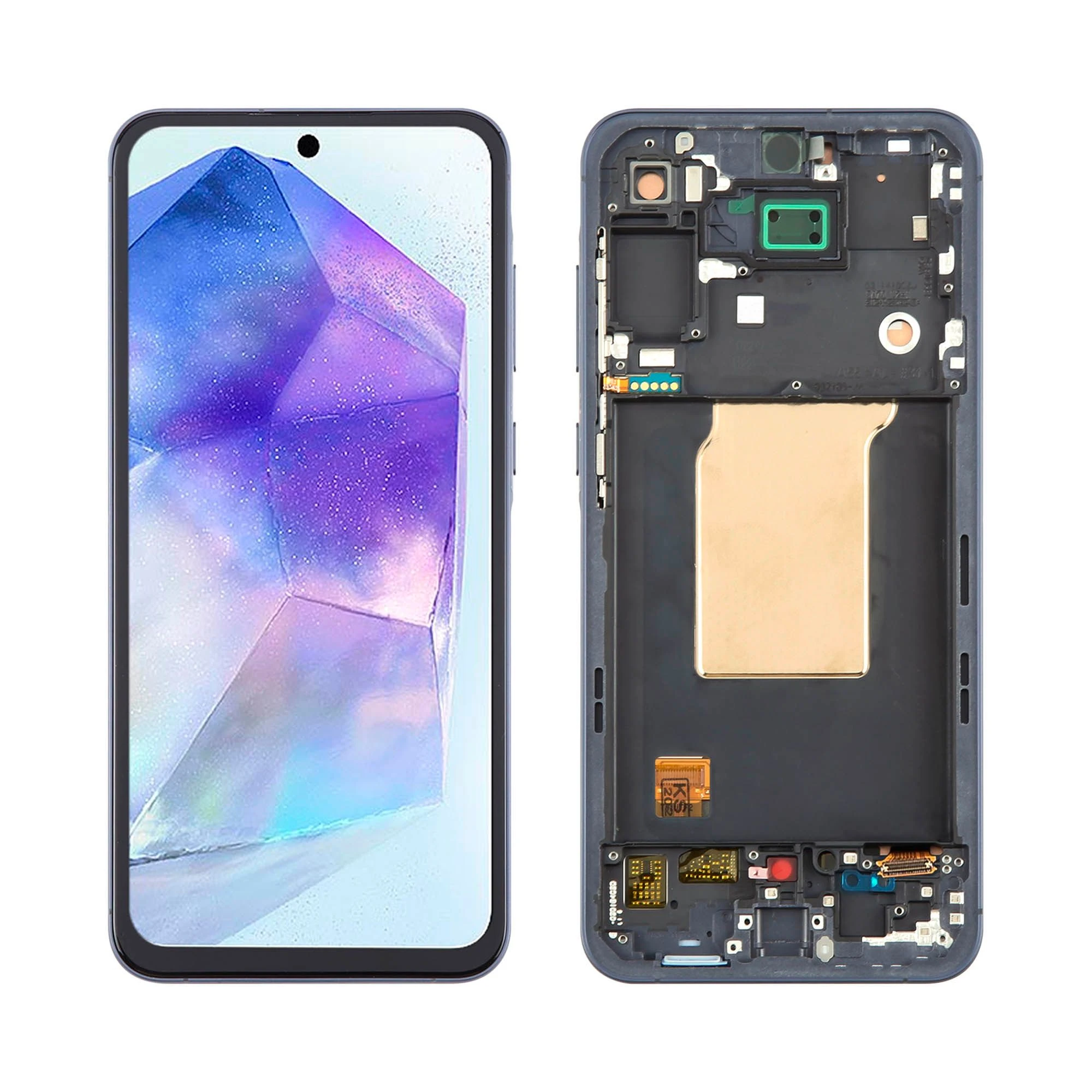 Tela frontal Samsung A55 5G A556 Oled Com Aro - 1