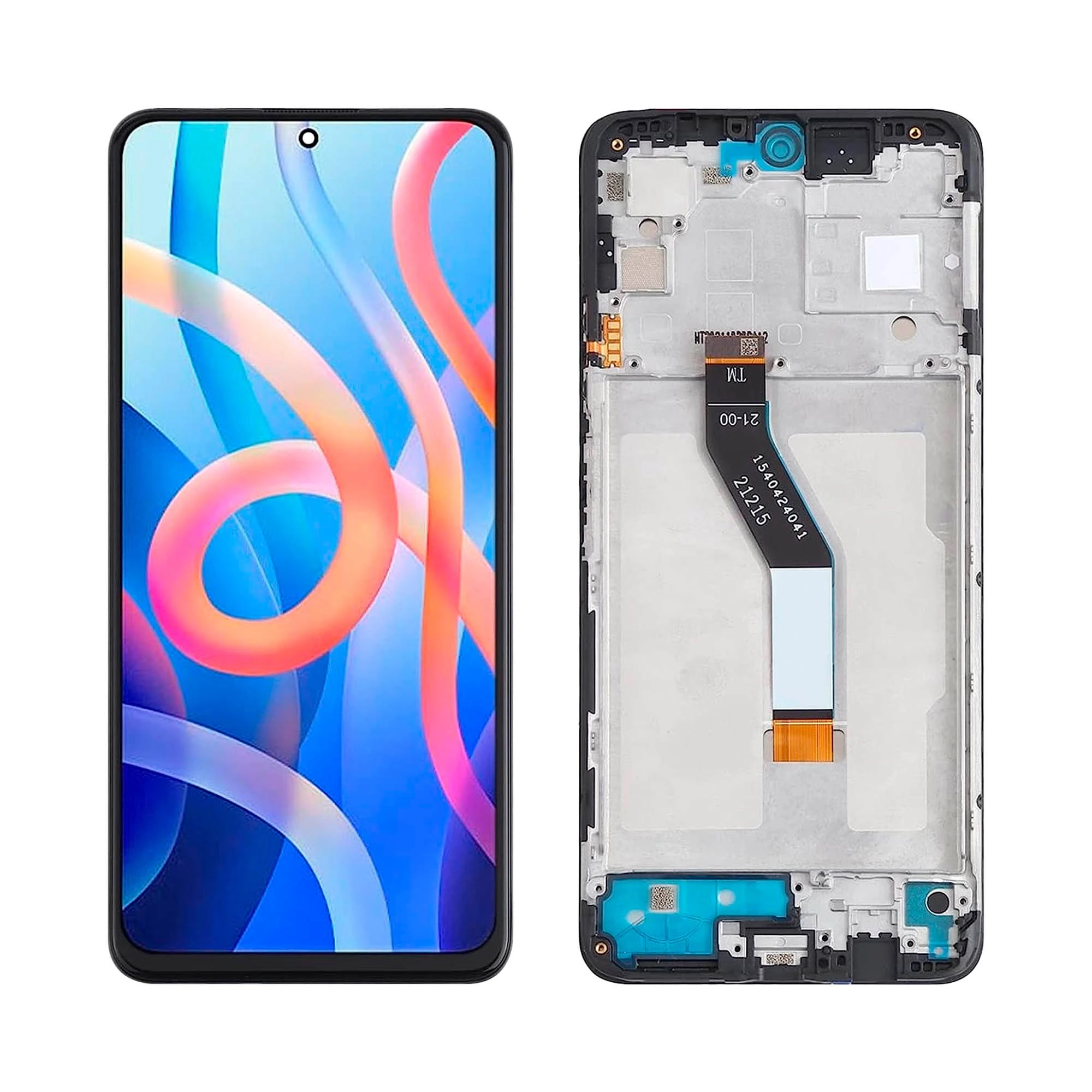 Tela frontal Redmi Note 11 5G Poco M4 Pro 5G Com Aro - 1