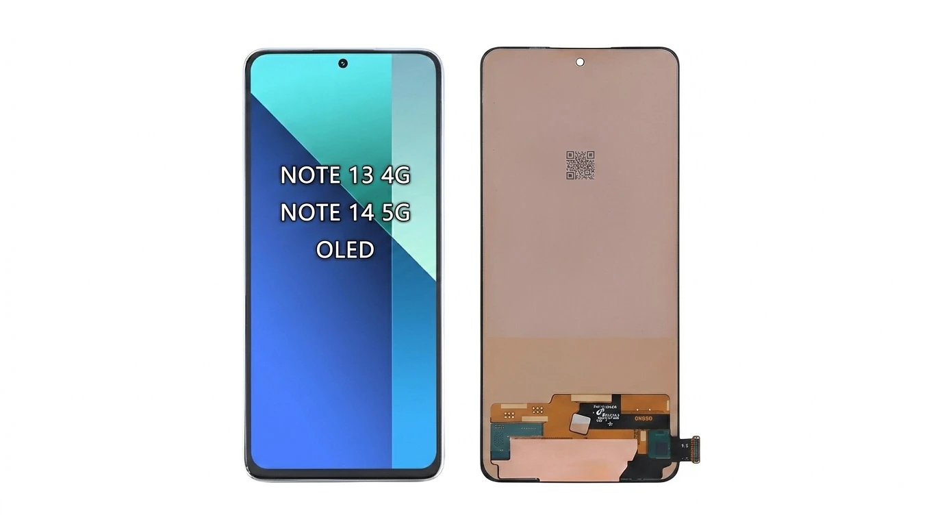 Tela frontal Redmi Note 13 4G Note 14 4G Poco M6 M7 Oled - 1