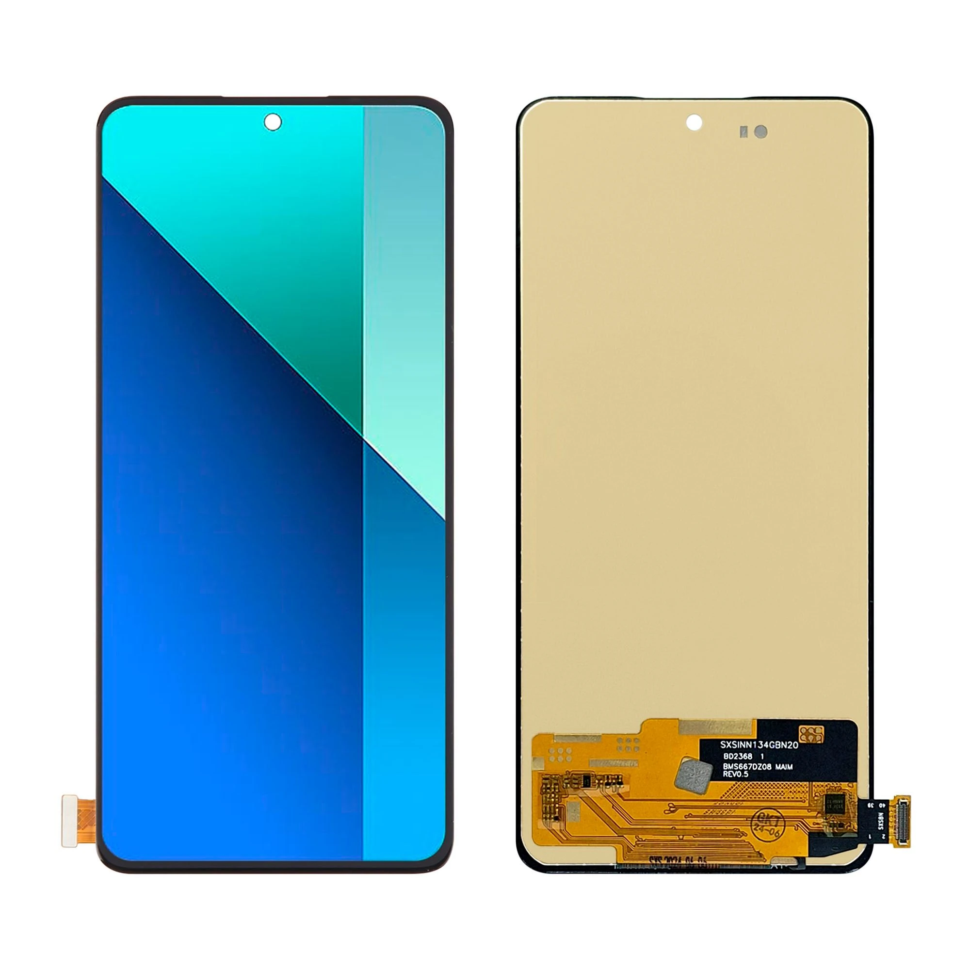 Tela frontal Redmi Note 13 4G Note 14 4G Poco M6 M7 Incell - 1