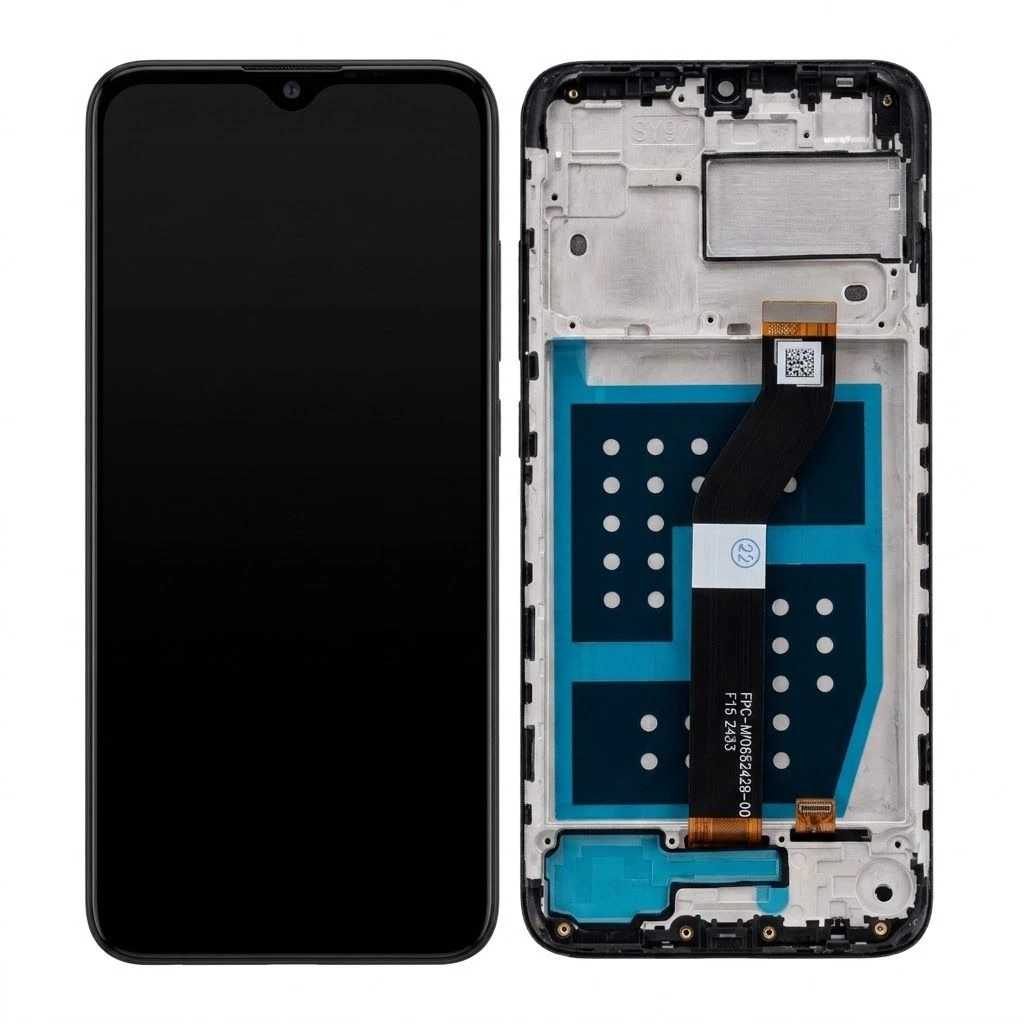 Tela frontal Moto G8 Power Lite Com Aro - 1