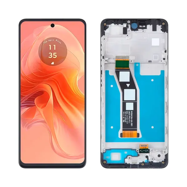 Tela fronta Moto G04 Xt2421-1 G04s Com Aro
