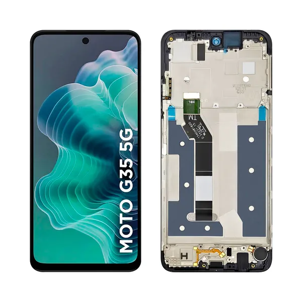 Tela frontal Moto G35 Xt2433 Com Aro