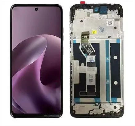 Tela Frontal Motorola Moto G17 XT2623-2 Com Aro