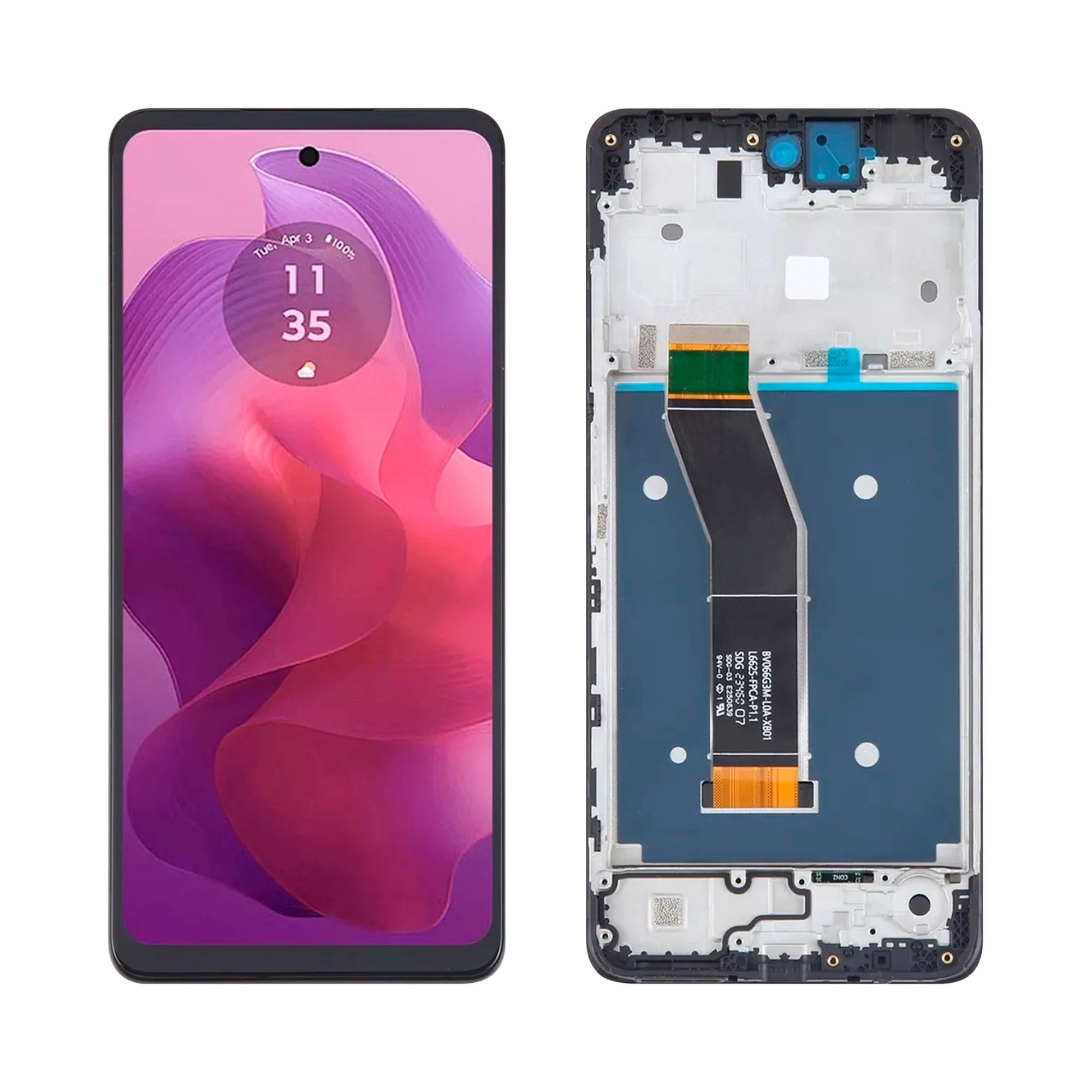 Tela Frontal Moto G24 G24 Power Com Aro - 1