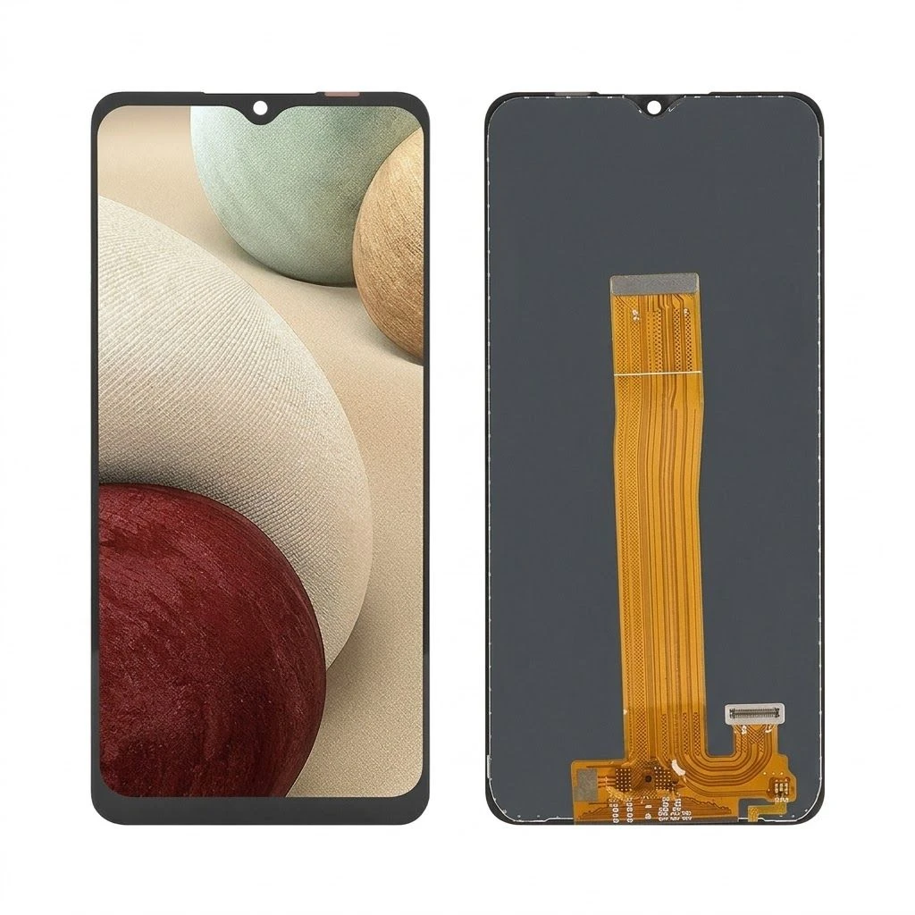 Tela Frontal Samsung A12 A02 M12 Sem Aro - 1