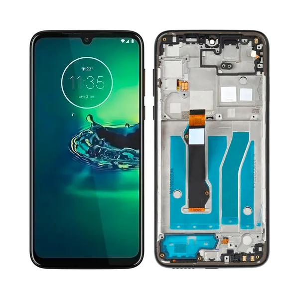 Tela Frontal Moto G8 Plus Xt2019 Com Aro
