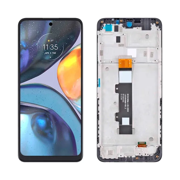 Tela Frontal Motorola Moto G22 Xt2231 Com Aro