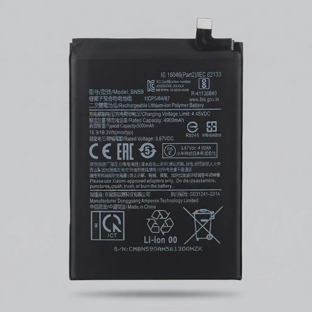 Bateria  Redmi Note 10 4G Note 10S bn59 - 1