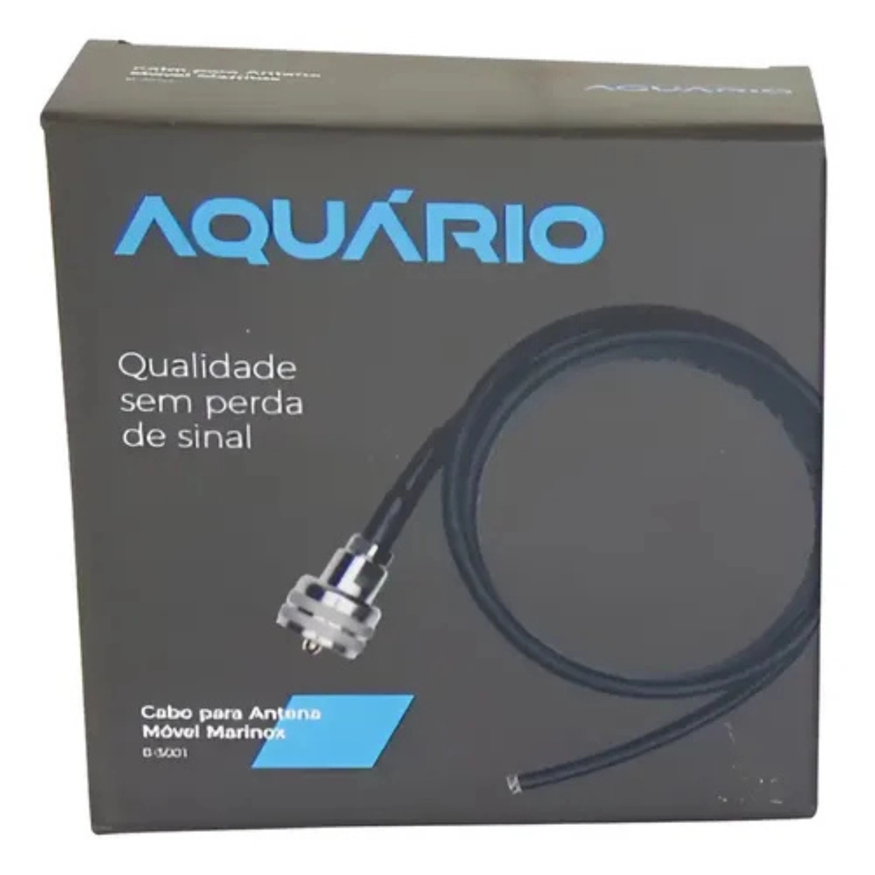Cabo para Rádio PX Conector UHF Macho 5,5 metros com os terminais soldados - 3