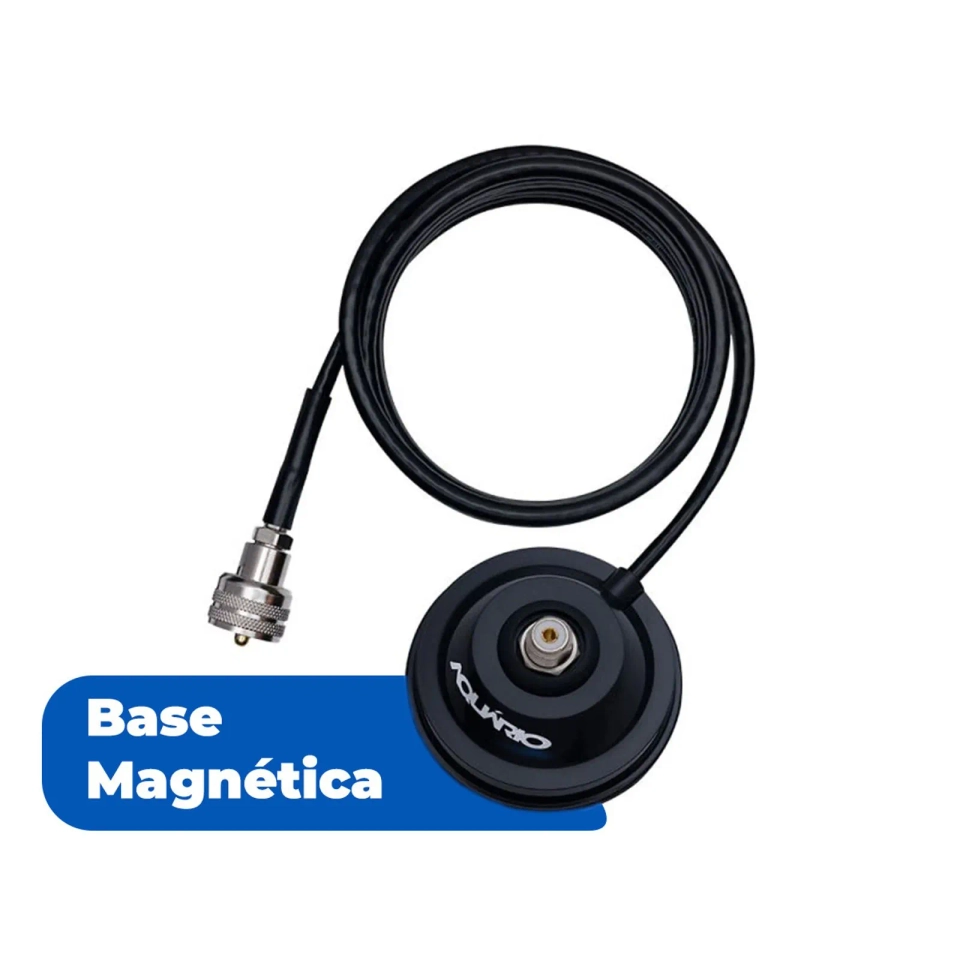Suporte Antena PX com Base Magnética e Cabo 4 metros Ref M-700K - 3